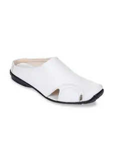 Liberty Men White Shoe-Style Sandals