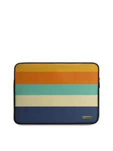 DailyObjects Unisex Multicoloured Striped 13 Inch Laptop Sleeve