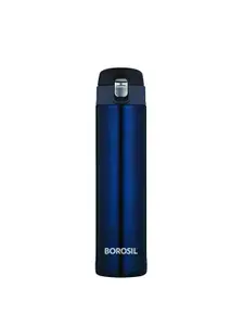 BOROSIL Unisex Blue Solid Hydra Nova Stainless Steel Vacuum Insulated Flask Water Bottle