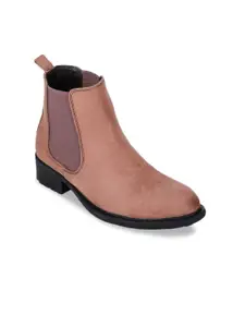 Bruno Manetti Women Nude-Coloured Flat Boots