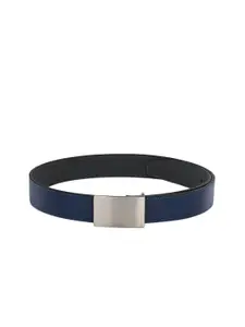 Calvadoss Men Navy Blue Solid Belt