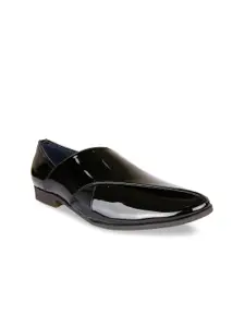 San Frissco Men Black Shoe-Style Sandals