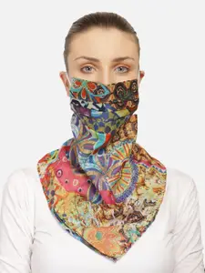 Anekaant Women 3Ply Protective Outdoor Scarf Style Face Masks