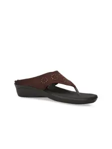 Bata Women Brown Solid Heels