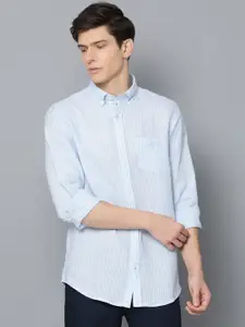 GANT Men Blue Regular Fit Striped Casual Shirt