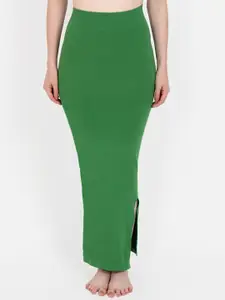 Beau Design Women Green Saree Shapewear