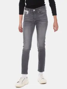 U.S. Polo Assn. Women Grey Slim Fit Jeans