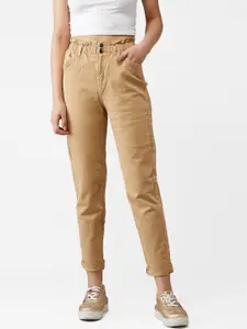 Kotty Women Beige Skinny Fit Jeans