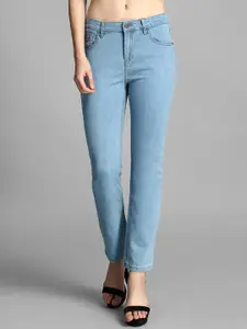 Kotty Women Blue Skinny Fit High-Rise Clean Look Jeans