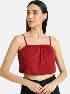 Kazo Women Red Solid Top