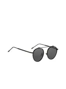 ROYAL SON Men UV Protected Round Sunglasses CHI00101-C3
