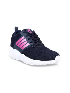 OFF LIMITS Women Navy Blue & Pink Running Shoes