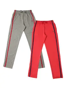 Dollar Boys Pack of 2 Solid Track Pants