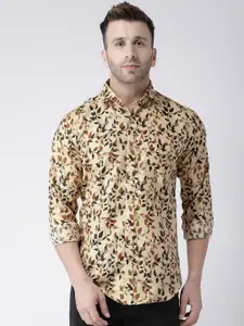 hangup trend Men Multicoloured & Multicoloured Slim Fit Printed Casual Shirt