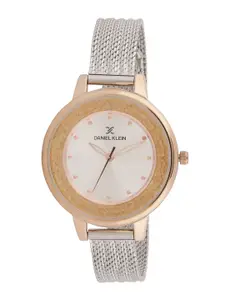 Daniel Klein Women Silver-Toned Analogue Watch