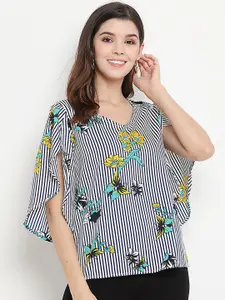 THREAD MUSTER Women Multicoloured Printed Top