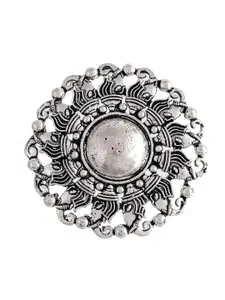 Silvermerc Designs Silver-Plated Handcrafted Finger Ring