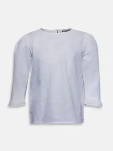 Oxolloxo Girls White Solid Top