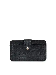 Bagsy Malone Women Black Textured Mobile Case