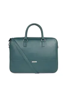 Toteteca Unisex Blue Solid Laptop Bag
