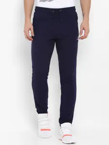 Alcis Men Navy Blue Solid Slim-Fit Track Pants