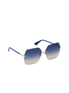 GUESS Women UV Protected Lens Square Sunglasses GU7693 60 32W