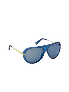 GUESS Men Aviator Sunglasses GU6964 61 91X