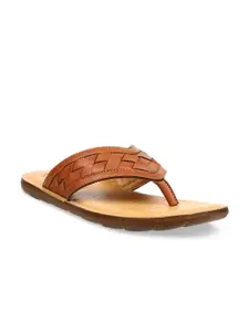 Inblu Men Tan Brown Comfort Sandals