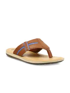 Inblu Men Brown & Blue Comfort Sandals