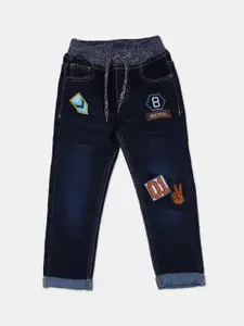 Cherokee Boys Navy Blue Slim Fit Mid-Rise Clean Look Jeans