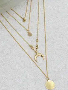 JOKER & WITCH Gold-Plated Alloy Layered Necklace