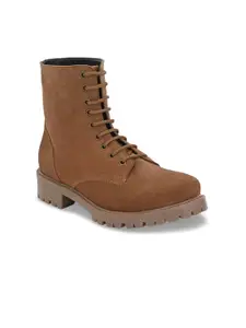 CARLO ROMANO Women Brown Flat Boots