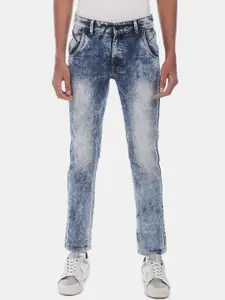 Cherokee Men Blue Regular Fit Mid-Rise Clean Look Jeans