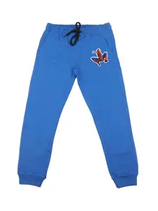Marvel by Wear Your Mind Boys Blue Spiderman Print Solid Joggers
