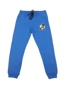 Marvel by Wear Your Mind Boys Blue Solid Marvel Avengers Straight-Fit Joggers