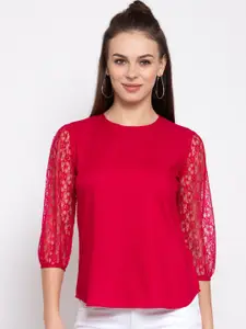 Style Quotient Women Fuchsia Pink Regular Top
