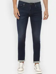 Louis Philippe Jeans Men Navy Blue Slim Fit Jeans