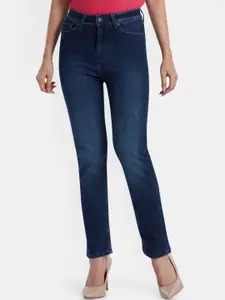 Pepe Jeans Women Blue Slim Fit High-Rise Clean Look Jeans