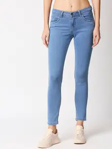High Star Women Blue Slim Fit Jeans