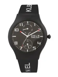 Daniel Klein Men Black Analogue Watch DK.1.12476-3