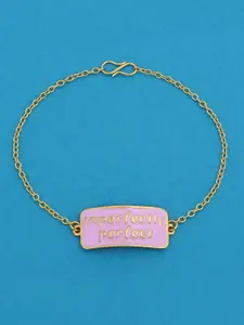 Tistabene Gold-Plated Enamelled Link Bracelet