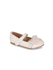 In Fashion By Solly Dolly Girls White Embellished Mary Janes