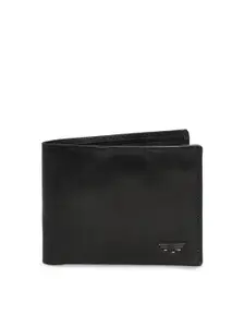 Red Tape Red Tape Men Black Textured Two Fold Wallet