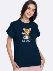 Bewakoof Cute But Crazy Boyfriend T-Shirt
