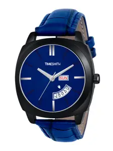 TIMESMITH Men Blue Analogue Watch TSC-139