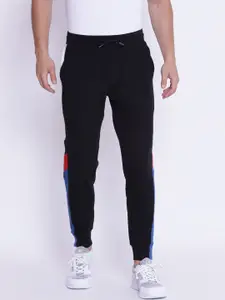 Red Tape Men Black Solid Joggers