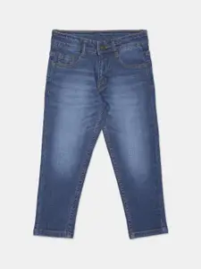 Cherokee Boys Navy Blue Regular Fit Mid-Rise Clean Look Jeans