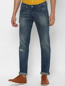 Allen Solly Men Navy Blue Skinny Fit Jeans