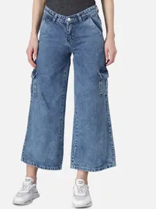 The Dry State Women Blue Relaxed Fit Mom Jeans