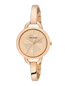 Walrus Women Rose Gold-Toned Analogue Watch WWTW-ELITE-II-171717
